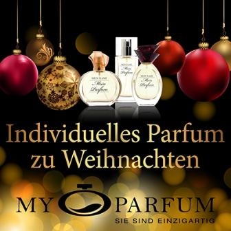 Individuelles Parfum von MyParfum zu Weihnachten