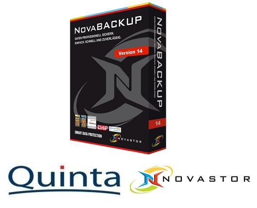Das neue NovaBackup 14 - jetzt in der Distribution bei Quinta