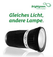 Gleiches Licht, andere Lampe. Brightgreen DR700. Gleiches Licht, andere Lampe. Brightgreen DR700.