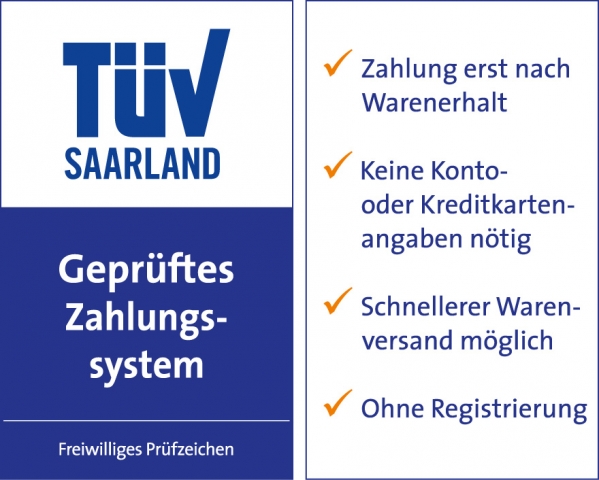 TÜV-Siegel für BillSAFE TÜV-Siegel für BillSAFE