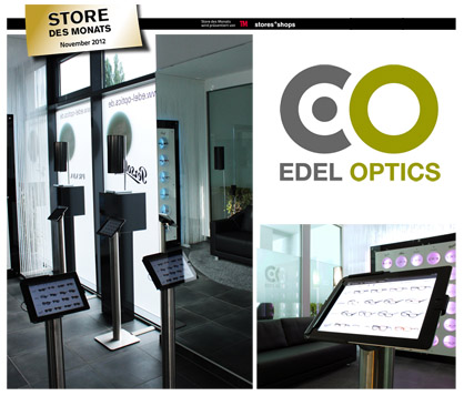 Store des Monats November: Der Edel Optics Flagshipstore in Hamburg Store des Monats November: Der Edel Optics Flagshipstore in Hamburg
