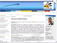 Rolf Herzbach im Interview bei Successity.de