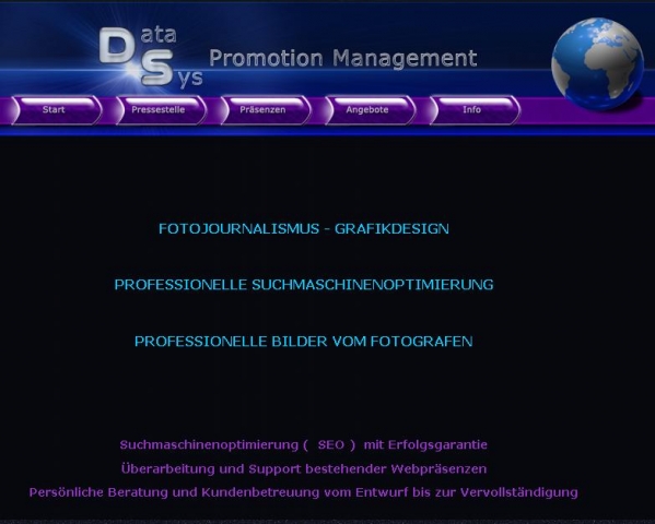 SEO und Grafikdesign bei Datasys Promotion Management SEO und Grafikdesign bei Datasys Promotion Management