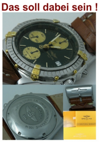 So sollte eine Uhr sein - Original mit Papieren und allem Zubehör So sollte eine Uhr sein - Original mit Papieren und allem Zubehör