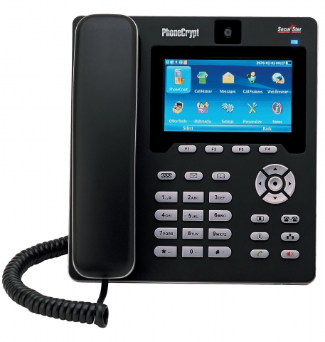 PhoneCrypt Universal, verschlüsseltes Office-Telefon von SecurStar