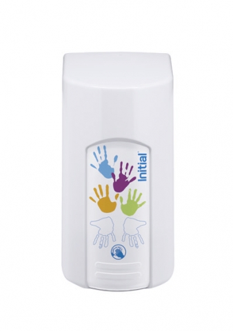 Fröhliche Farben fördern die Erziehung zu besserer Hygiene.