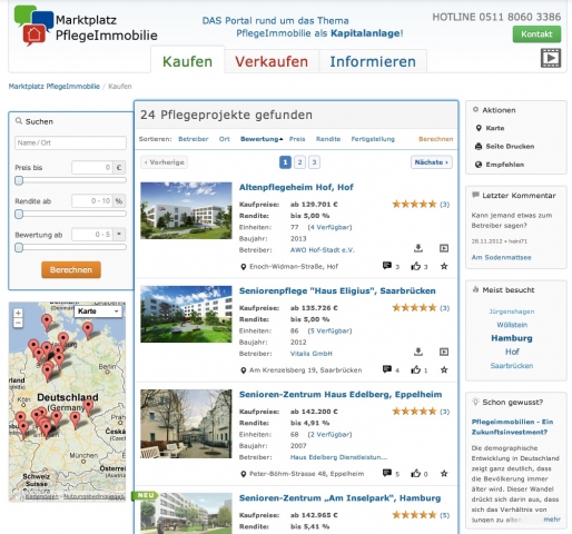 www.Marktplatz-Pflegeimmobilie.de
