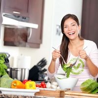 Vegetarisch leben und der Umweltschutz: Rund 6,4 Millionen Deutsche sind Vegetarier und genießen ein