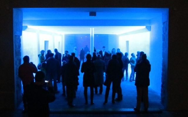 ENERGIESONATOR, eine Licht- und Klang-Skulptur vom Klangkünstler sha aus Wien.