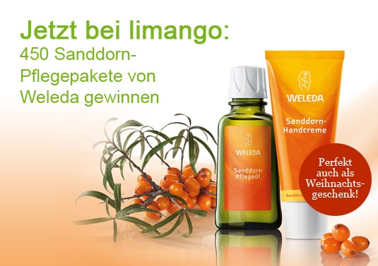 450 Pflegepakete von Weleda - jetzt bei limango zu gewinnen!