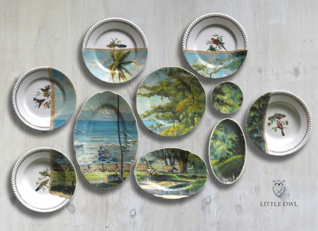 Die Wandteller Altered Perspectives des holländischen Design-Duos Little Owl vereinen den Anspruch v Die Wandteller Altered Perspectives des holländischen Design-Duos Little Owl vereinen den Anspruch v