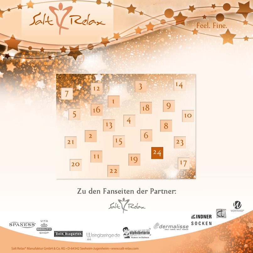 Social-Media-Rallye Adventskalender mit tollen Partnern