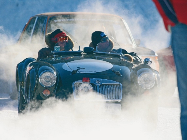 Teilnehmer der Historic Ice Trophy. Teilnehmer der Historic Ice Trophy.
