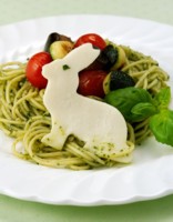 Das Pasta-Nest: Oster-Rezept und Deko-Idee in Einem
