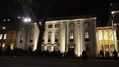 Das Theater Heidelberg, der neue Eingangsbereich