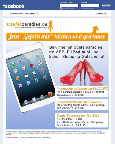Mitmachen&gewinnen - beim großen Gewinnspiel von Stiefelparadies