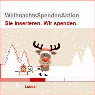Einfach eine kostenlose Kleinanzeige schalten und damit den Betrag der Weihnachtspendenaktion des Ma Einfach eine kostenlose Kleinanzeige schalten und damit den Betrag der Weihnachtspendenaktion des Ma
