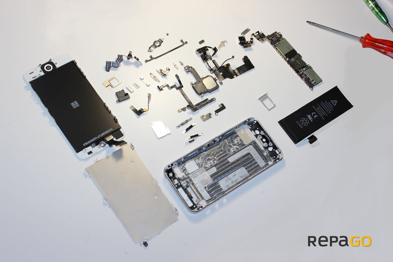 iPhone 5 von innen betrachtet iPhone 5 von innen betrachtet