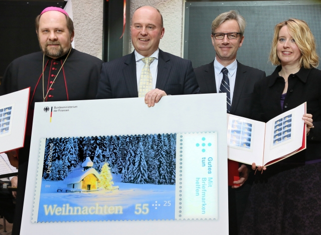 Weihnachtsmarke offiziell vorgestellt