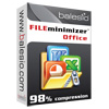 Komprimiert jetzt Excel, Word und PowerPoint-Dateien: FILEminimizer Office.
