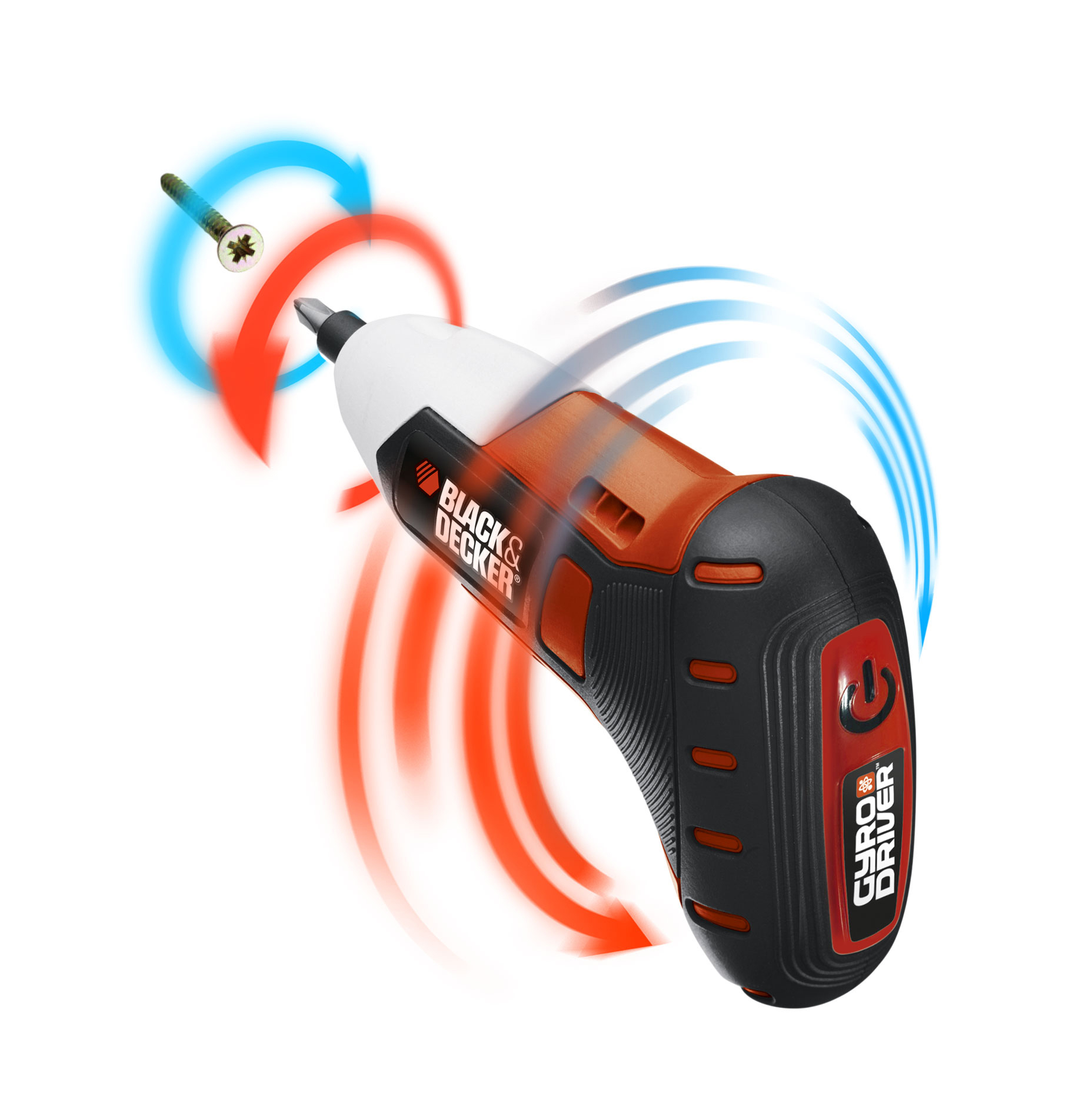 Die Hand lenkt, das Gerät denkt. Mit dem Gyro Driver von Black & Decker hält Bewegungssteuerung nun Die Hand lenkt, das Gerät denkt. Mit dem Gyro Driver von Black & Decker hält Bewegungssteuerung nun
