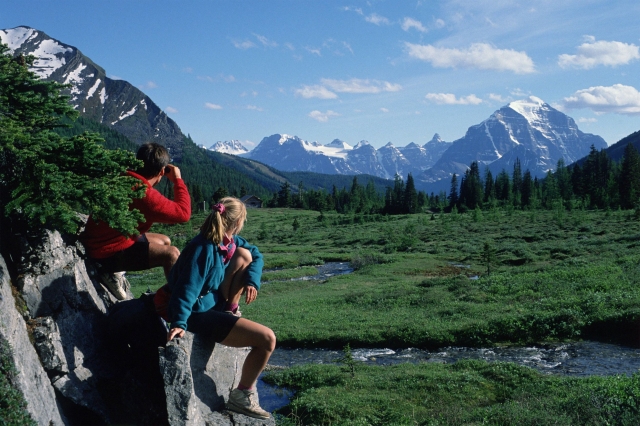 Die Rocky Mountains Kanadas