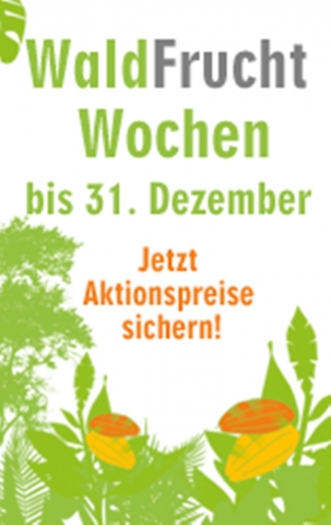 Aktionsangebote für nachhaltige Agroforst-Investmentprodukte bis Jahresende