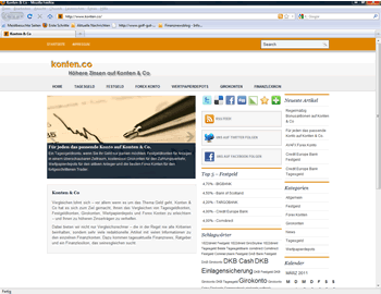 Finanzportal Konten & Co Finanzportal Konten & Co
