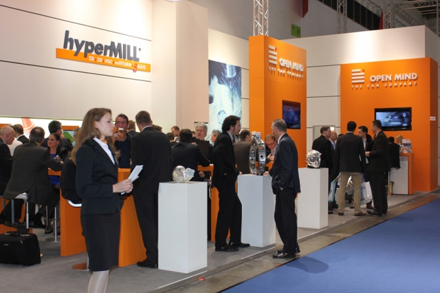 Großes Besucherinteresse bei OPEN MIND auf der EuroMold Großes Besucherinteresse bei OPEN MIND auf der EuroMold