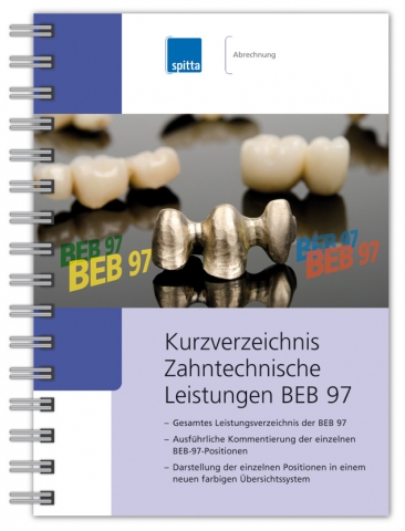Das Kurzverzeichnis zur zahntechnischen Privatabrechnung - auch für Einsteiger geeignet