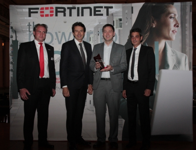 Controlware wurde auf der Fortinet Partnerkonferenz in Frankfurt am 23. Oktober 2012 als?Partner wit Controlware wurde auf der Fortinet Partnerkonferenz in Frankfurt am 23. Oktober 2012 als?Partner wit