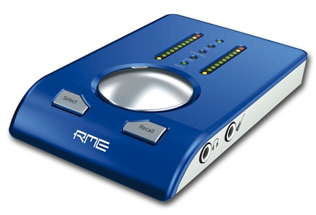 Das RME Babyface? durch kostenloses Firmware-Upgrade ab sofort mit Class-Compliant-Modus und Stand-A