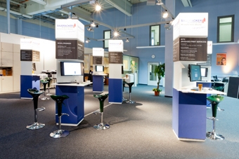 Der MPS-Park beim UTAX-Fachhändler Saueracker ist Herzstück der neu benannten Bürotechnik-Abteilung Der MPS-Park beim UTAX-Fachhändler Saueracker ist Herzstück der neu benannten Bürotechnik-Abteilung