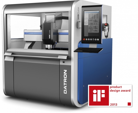 DATRON  M8Cube - frisch prämiert mit dem iF product design award 2013