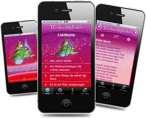 Die 50 beliebtesten Weihnachtslieder in einer App für iPhone und iPad Die 50 beliebtesten Weihnachtslieder in einer App für iPhone und iPad