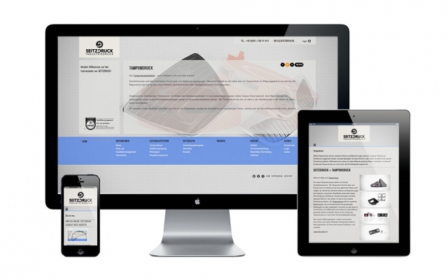 Agentur Junges Blut: Konzept, Design, Responsive Design und Programmierung für Seitzdruck Agentur Junges Blut: Konzept, Design, Responsive Design und Programmierung für Seitzdruck