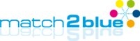 Logo match2blue Logo match2blue