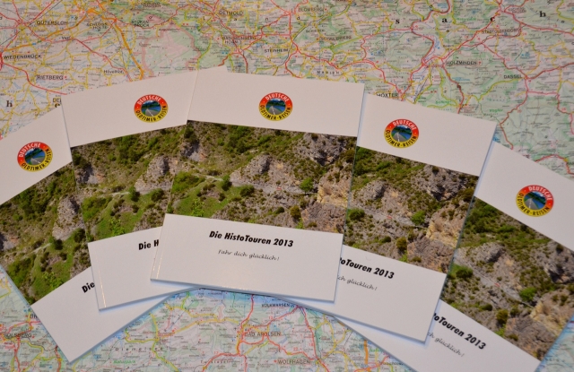 HistoTouren 2013: Der neue Katalog von Deutsche Oldtimer-Reisen (Foto: DOR) HistoTouren 2013: Der neue Katalog von Deutsche Oldtimer-Reisen (Foto: DOR)