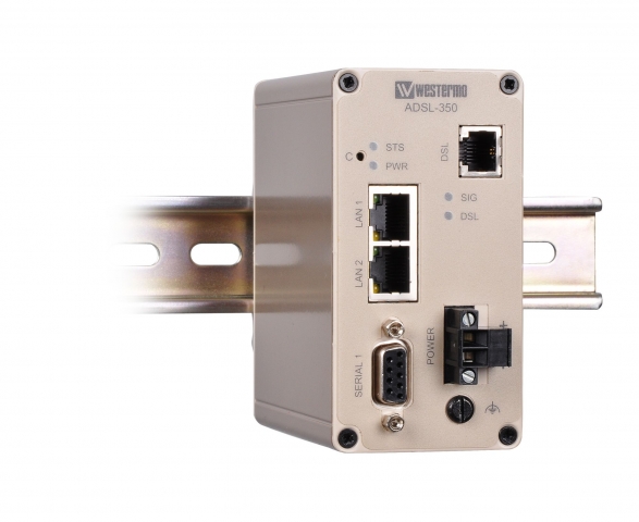 Speziell fürÖsterreich entwickelt? der industrielle VPN-Router ADSL-350 für sichere und schnelle Fer