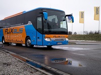 FlixBus im ADAC Fahrsicherheitszentrum Augsburg