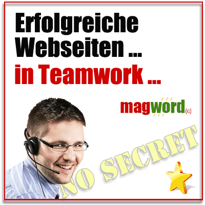 Erfolgreiche Webseiten mit max-magword Erfolgreiche Webseiten mit max-magword