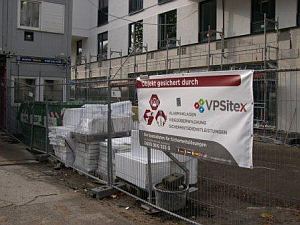 Sicherung der Baustelle gegen Vandalismus und Diebstahl Sicherung der Baustelle gegen Vandalismus und Diebstahl