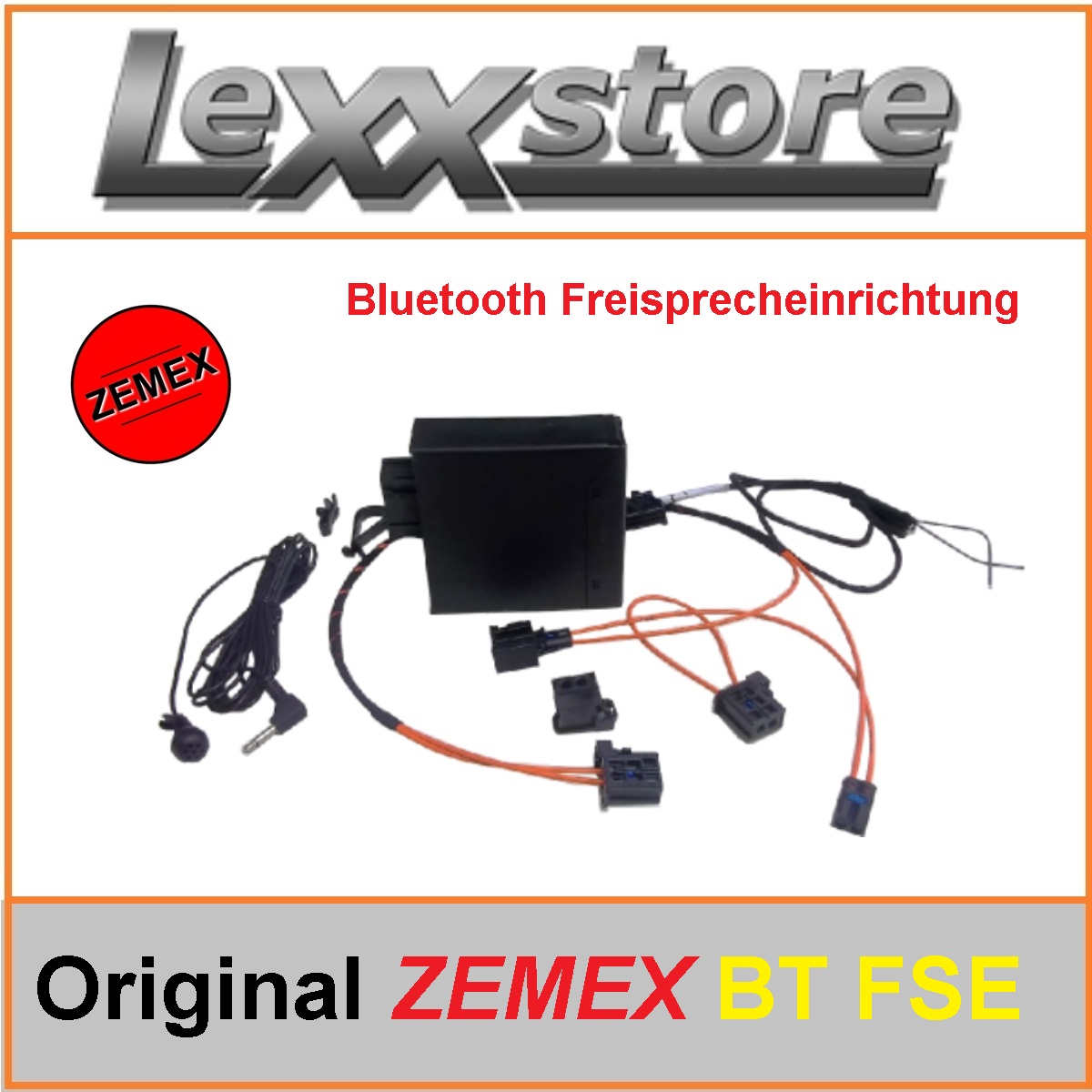 Original ZEMEX Bluetooth Freisprecheinrichtung
