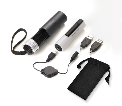 STROMKONSERVE® von TROIKA, Akku für Smartphones und Taschenlampe STROMKONSERVE® von TROIKA, Akku für Smartphones und Taschenlampe