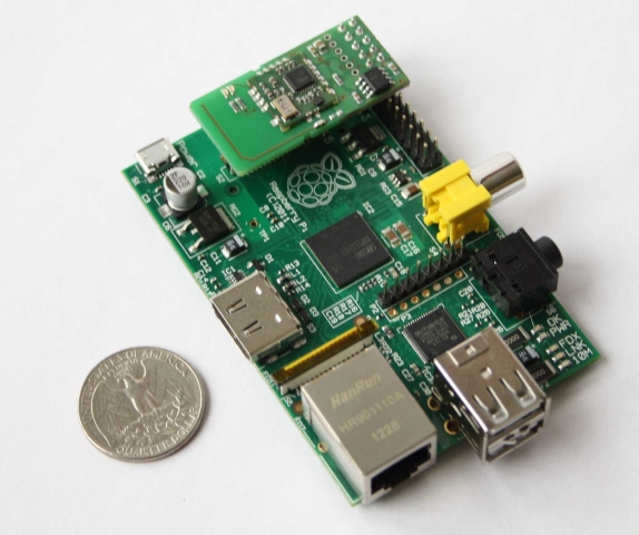 Raspberry Pi mit dem Z-Wave Aufsteckmodul