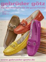 gebrüder götz Schuhkatalog Frühjahr/Sommer 2013
