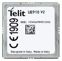 Das UE910 V2 ist mit einem Chipsatz QSC6270 von Qualcomm Technologies ausgestattet. (Quelle: Telit) Das UE910 V2 ist mit einem Chipsatz QSC6270 von Qualcomm Technologies ausgestattet. (Quelle: Telit)