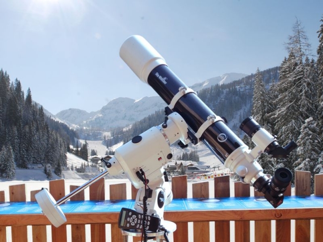 Gratis-Durchblick: Sternwarte am Mondpfad. Gratis-Durchblick: Sternwarte am Mondpfad.