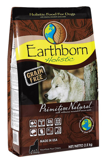 Das getreidefreie US-Futtermittel Earthborn Holistic.
