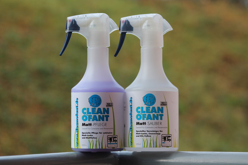 CLEANOFANT Neuheiten Januar 2013:  CLEANOFANT Matt-SAUBER und CLEANOFANT Matt-PFLEGE